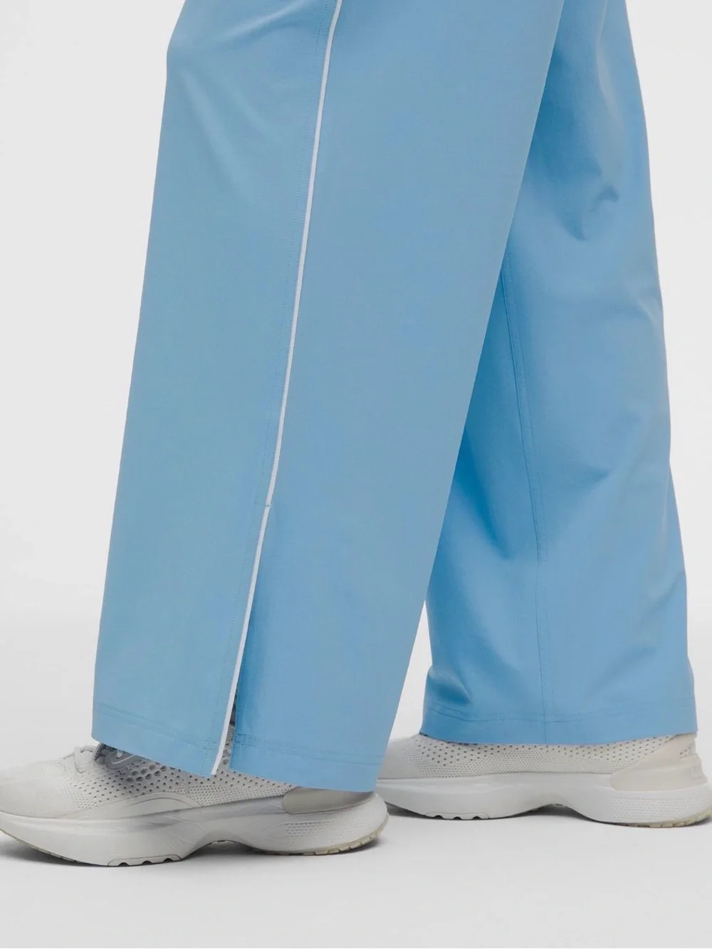 NWT Lululemon Athletica Sky Light Blue Wide-Leg Drawstring Pants